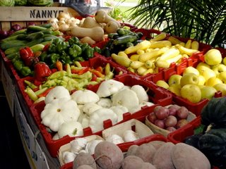 Fresh produce from Farmers Market